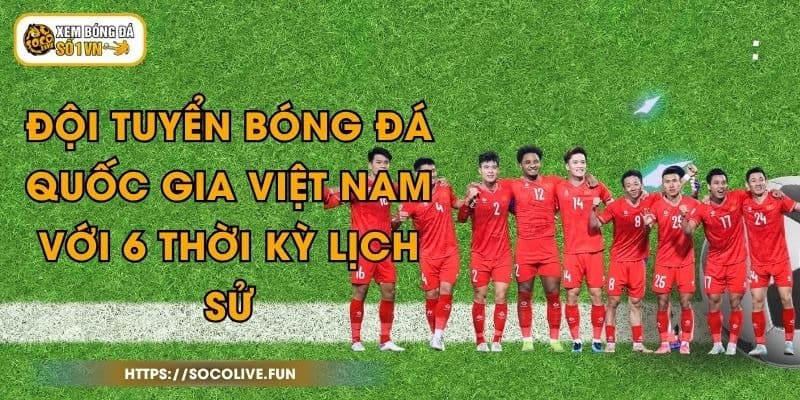 Đội Tuyển Bóng Đá Quốc Gia Việt Nam Với 6 Thời Kỳ Lịch Sử 1 Đội Tuyển Bóng Đá Quốc Gia Việt Nam Với 6 Thời Kỳ Lịch Sử
