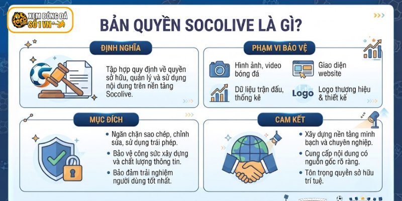 Bản Quyền Socolive - Bảo Vệ Thương Hiệu, Nội Dung Bóng Đá 1 Vài nét về bản quyền Socolive