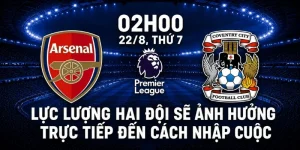 Lực lượng hai đội sẽ ảnh hưởng trực tiếp đến cách nhập cuộc.